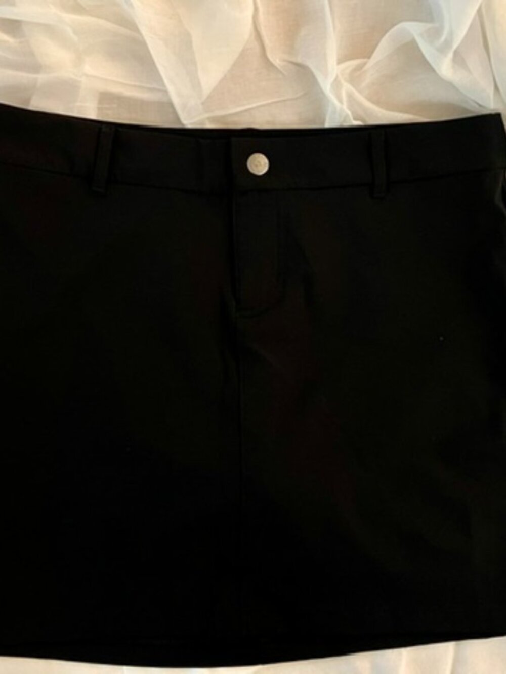 Columbia Womans Black Skort Size 8